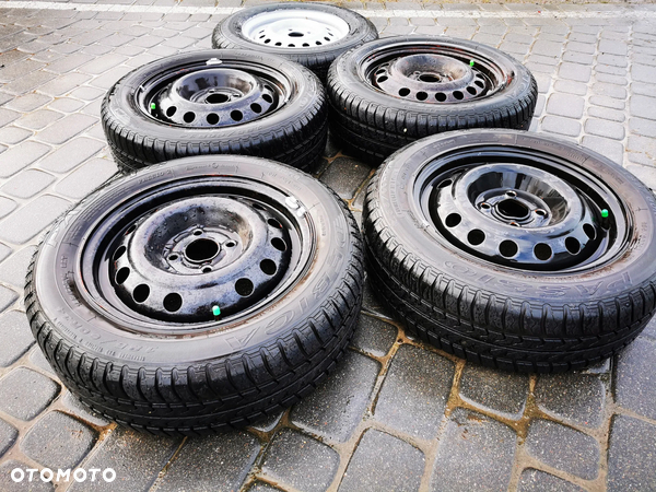 DAEWOO LANOS KOLA FELGI Z OPONAMI 14 LETNIE