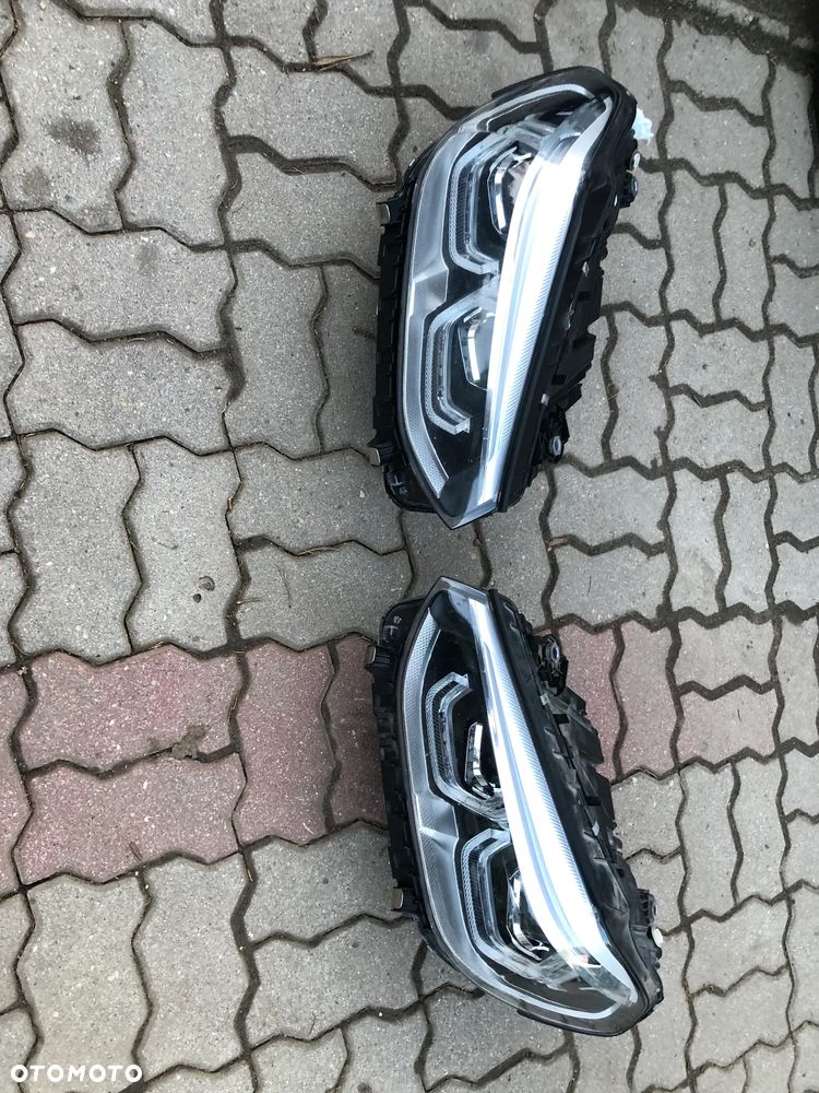 BMW X3 G01 X4 G02 FULL LED ADAPTIVE LAMPA PRZÓDLEWA PRAWA 8739653 8739654 - 1