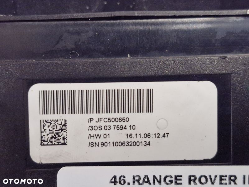 range rover iii l322 przełączniki panel podgrzewanych foteli jfc500650 - 7