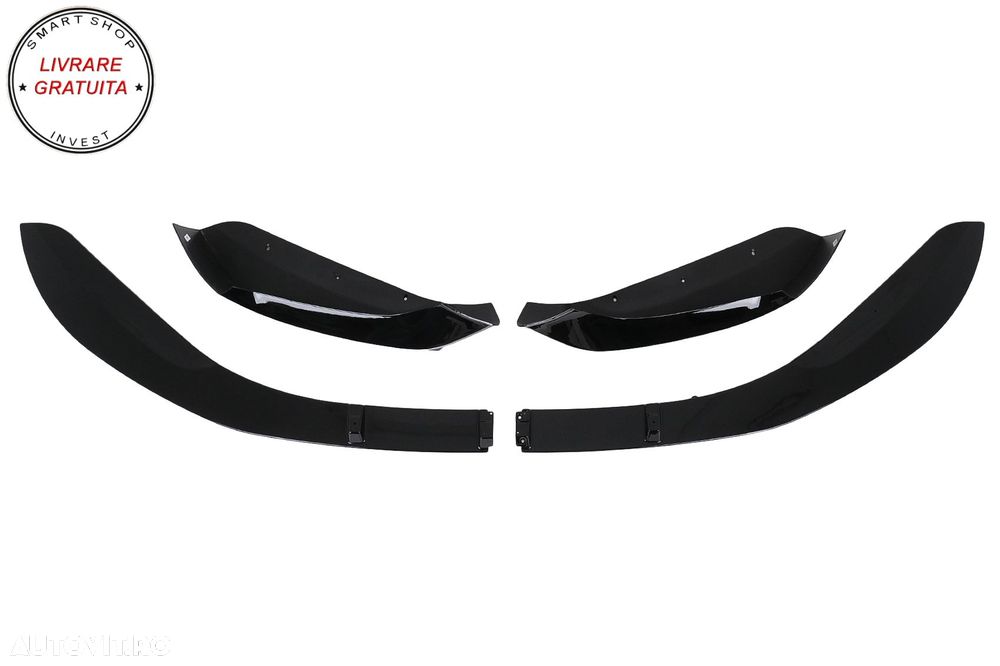 Prelungire Bara Fata BMW 1 Series F20 F21 LCI (2015-2019) Hatchback M Sport Negru - livrare gratuita - 6