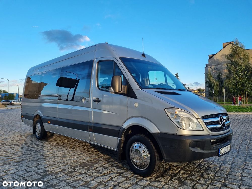 Mercedes-Benz Sprinter 518 ***21 miejsc ***3,0 CDI V6*** SALON POLSKA***Klimatyzacja***Webasto***Perfekcyjny Stan - 3