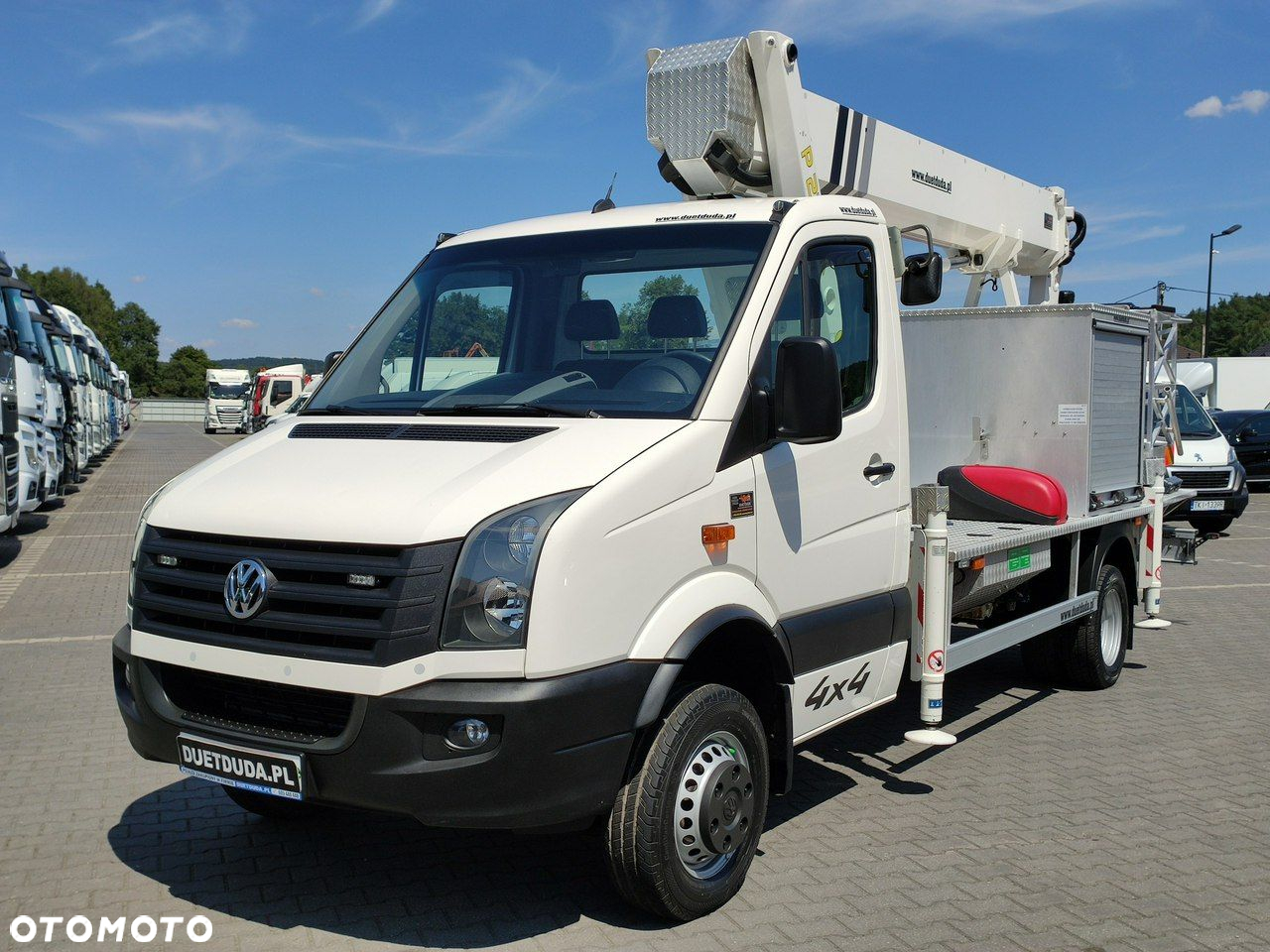Iveco Volkswagen Crafter 4x4 Zwyżka 21m Palfinger P210BK  JIP-Ogon udt - 40