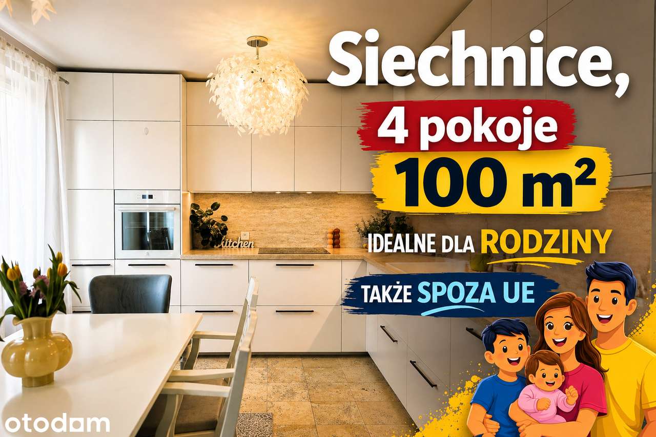 Piękne i komfortowe mieszkanie, 4 pokoje, garaż x2, komórka