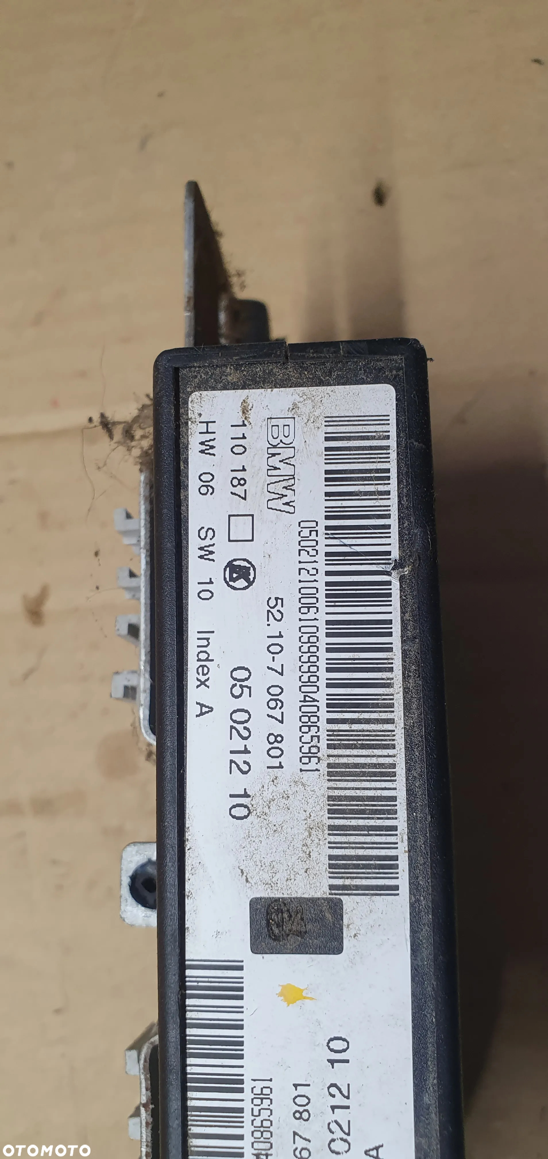 Moduł sterownik pamięci fotela BMW E46 Cabrio 7067801 - 6
