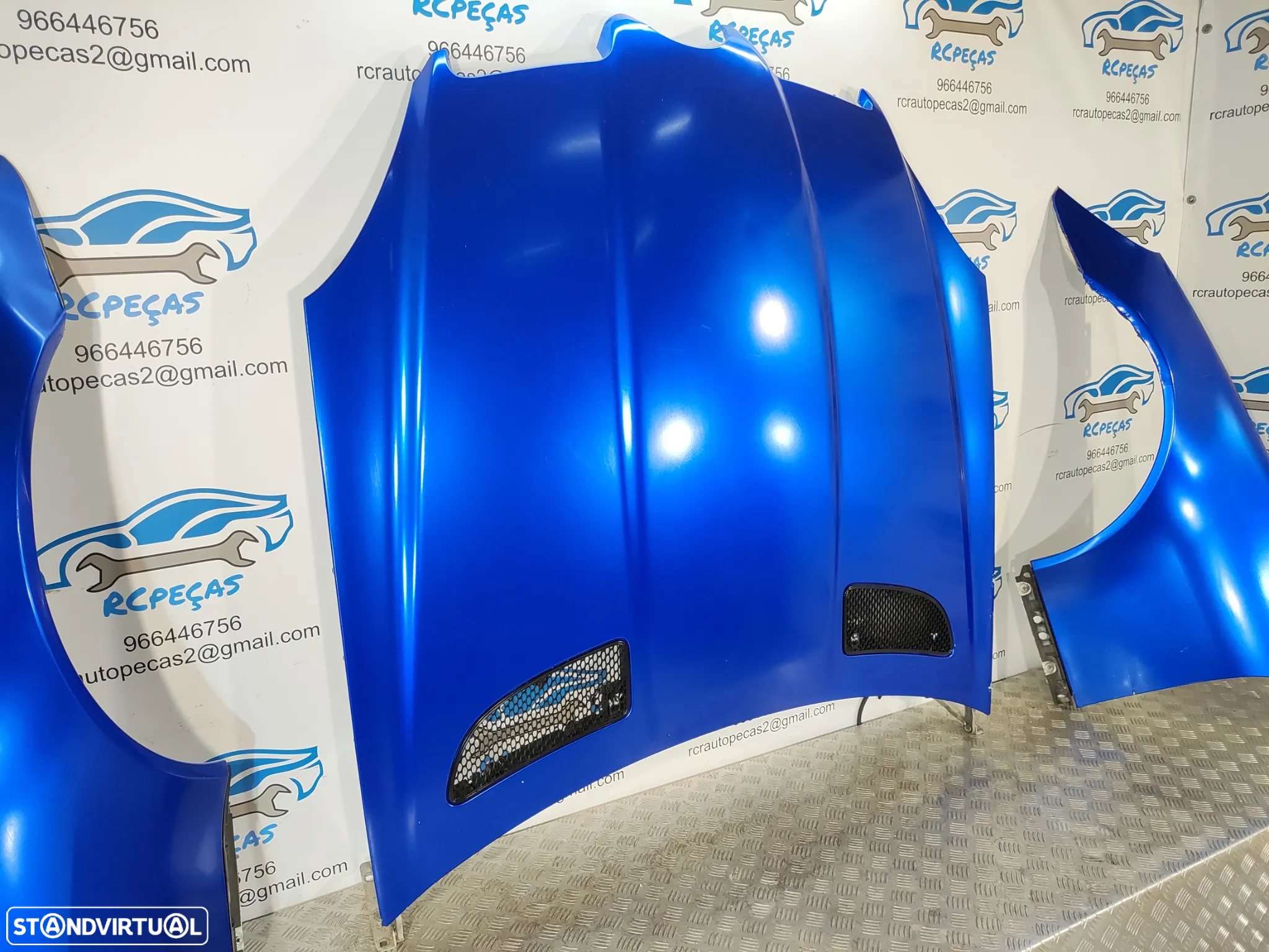 .FRENTE COMPLETA MERCEDES BENZ SLK R171 CAPOT PARACHOQUES GUARDA-LAMAS OTICAS RADIADOR VENTILADOR FRENTE FIBRA REFORÇO - 16