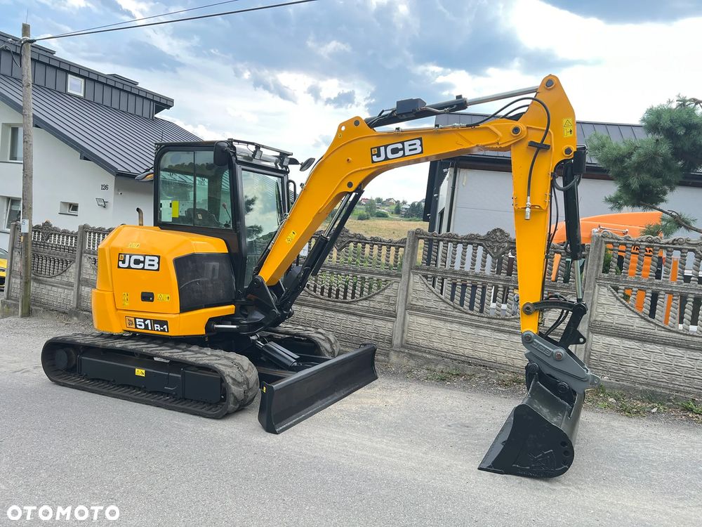 JCB 51R-1 | Koparka Gąsienicowa JCB 51 R | 5 Ton | Zerowy Obrys | Minikoparka | Super Stan | Sprowadzona | - 2