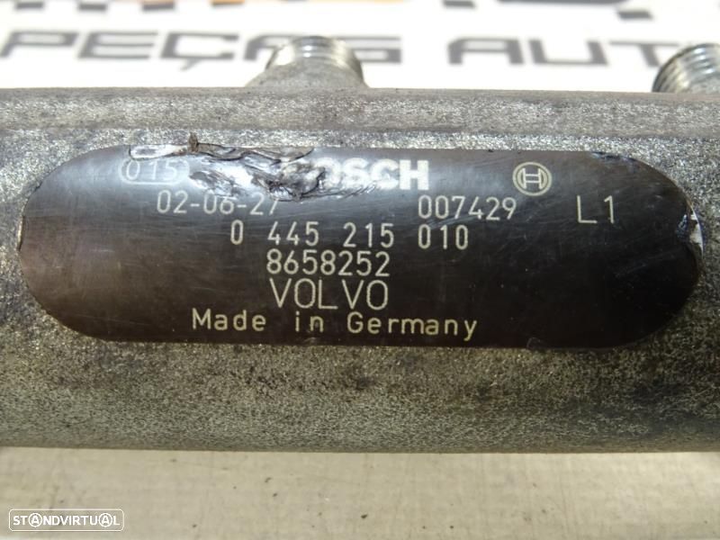 Régua / Rail De Injeção Volvo S60 I (384)  0 445 215 010 / 0445215010 - 8