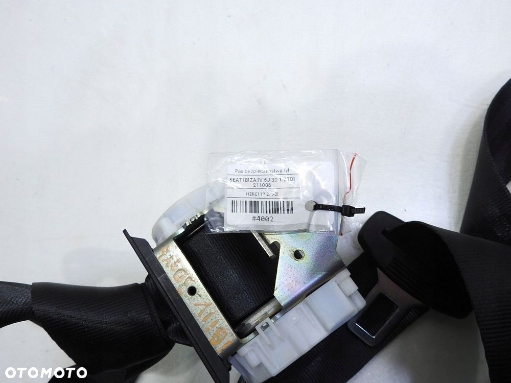 PAS PASY BEZPIECZEŃSTWA TYŁ SEAT IBIZA IV 6J - 7