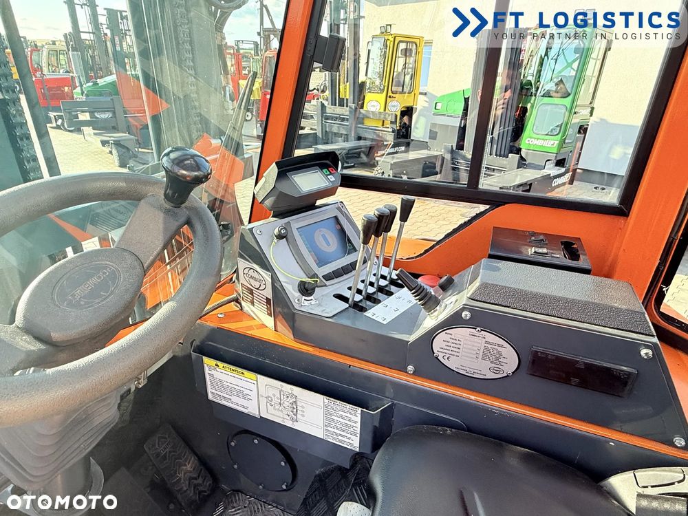 Combilift WÓZEK CZTEROKIERUNKOWY - WIELOKIERUNKOWY | COMBILIFT CBE2500 | ELEKTRYCZNY | TRIPLEX 4900MM | POZYCJONER WIDEŁ | PRZESUW BOCZNY | WOLNY SKOK | NOWE OPONY | PO SERWISIE | STAN IDEALNY - 9