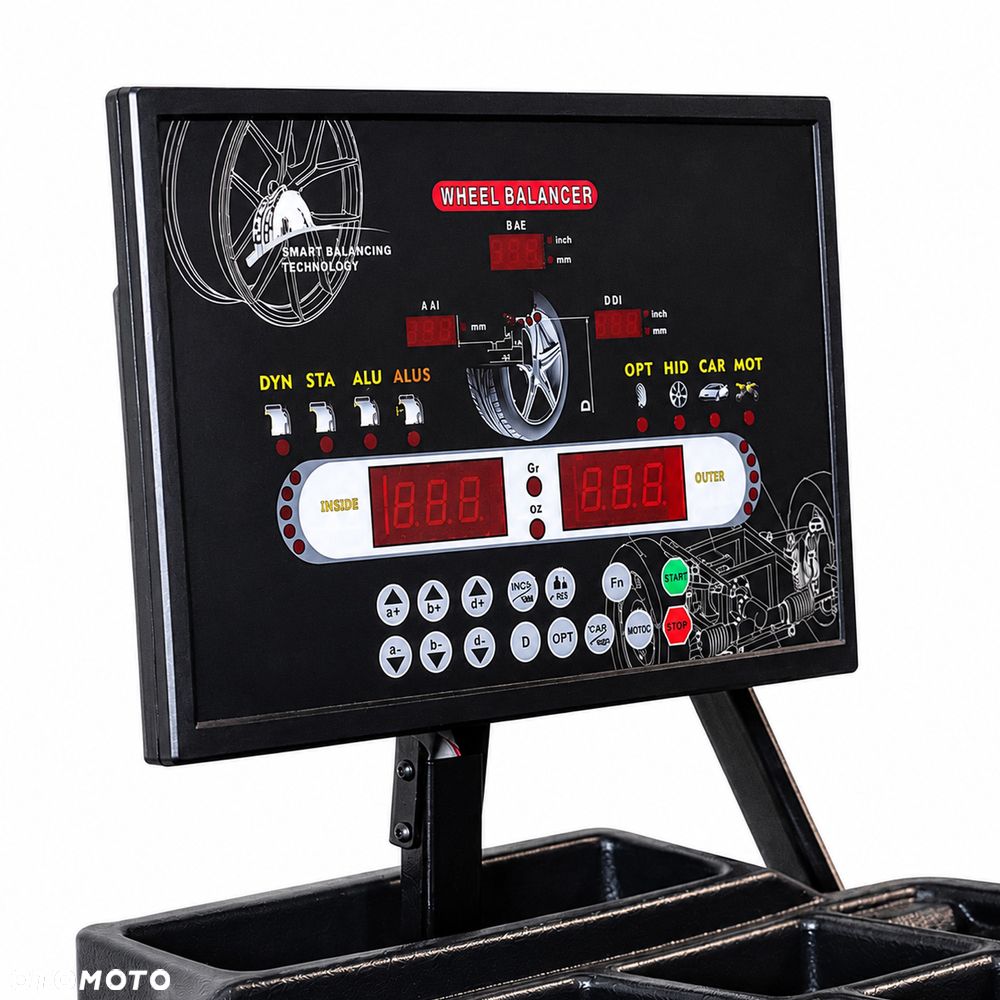 Wyważarka Samochodowa Euro Trade ETGE-904 BLACK 230V LED Precyzyjna - 3