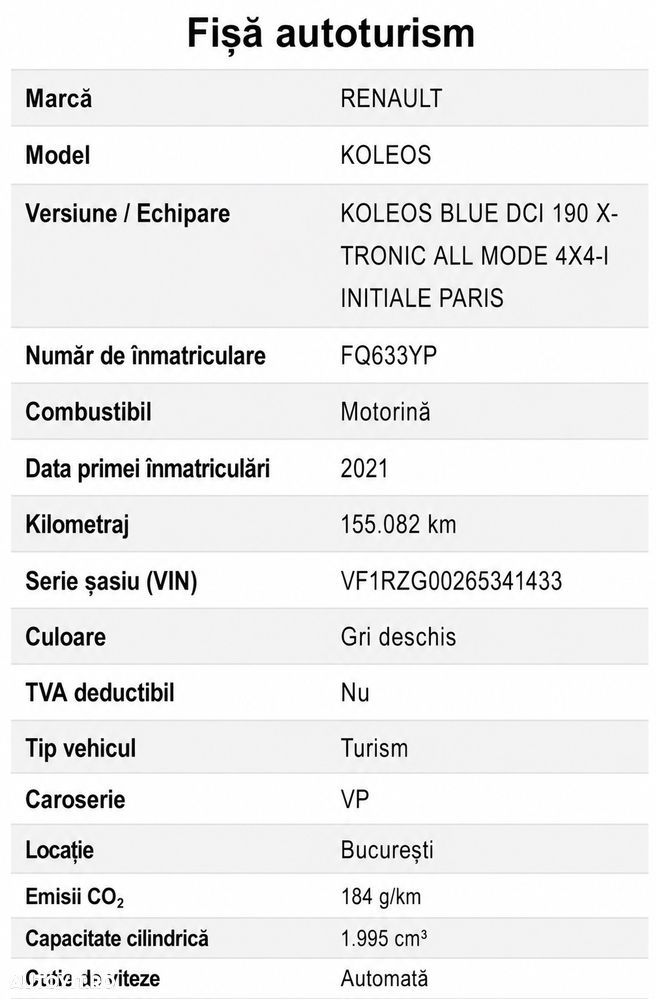 Renault Koleos BLUE dCi X-Tronic 4WD Initiale Paris - 13