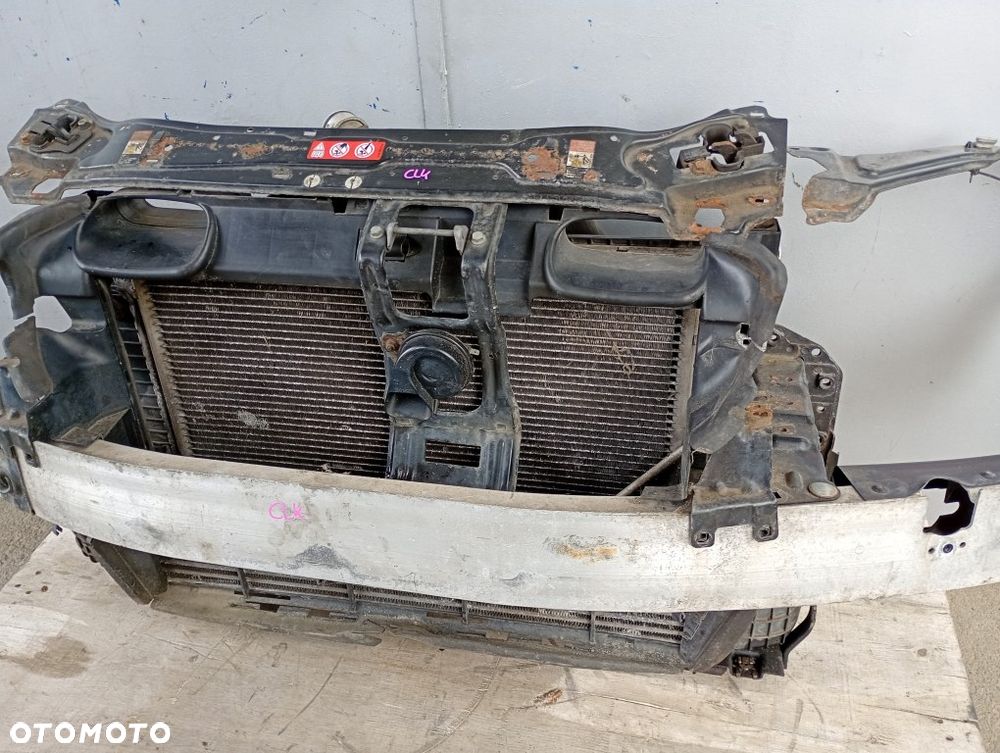 pas przedni wzmocnienie chłodnica wentylator mercedes clk w209 lift 05-09r 3.0 V6 CDI A2035001693 - 3
