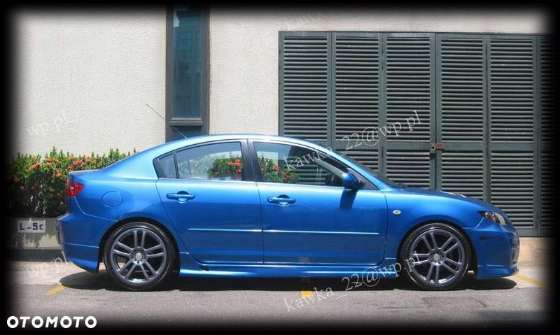 MAZDA 3 NAKŁADKI PROGOWE PROGI SPOILER TUNING - 2