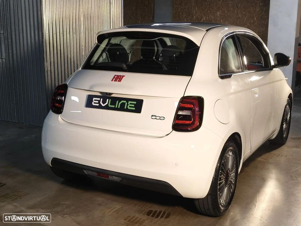 Fiat 500e 23,8kWh Red - 9