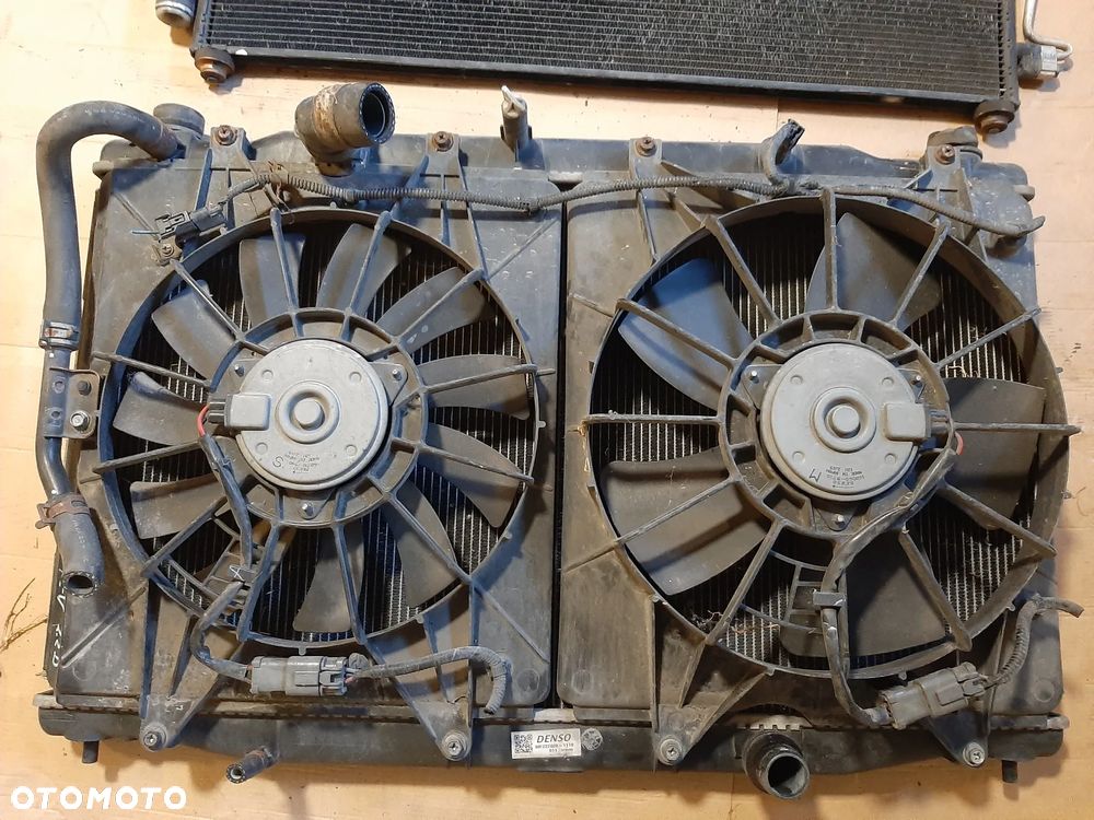 Komplet chłodnic wentylatory HONDA CR-V III  2.2 D  447750-4250  222000-1110 - 1