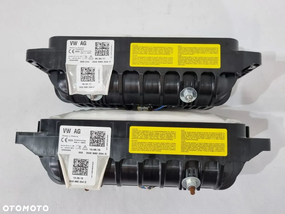VW PASSAT B8 ARTEON TIGUAN 5N PODUSZKA PASAŻERA AIRBAG ORGINAŁ 5NA880204F 3G0880204E 3G0880204F 3G0880204D - 5