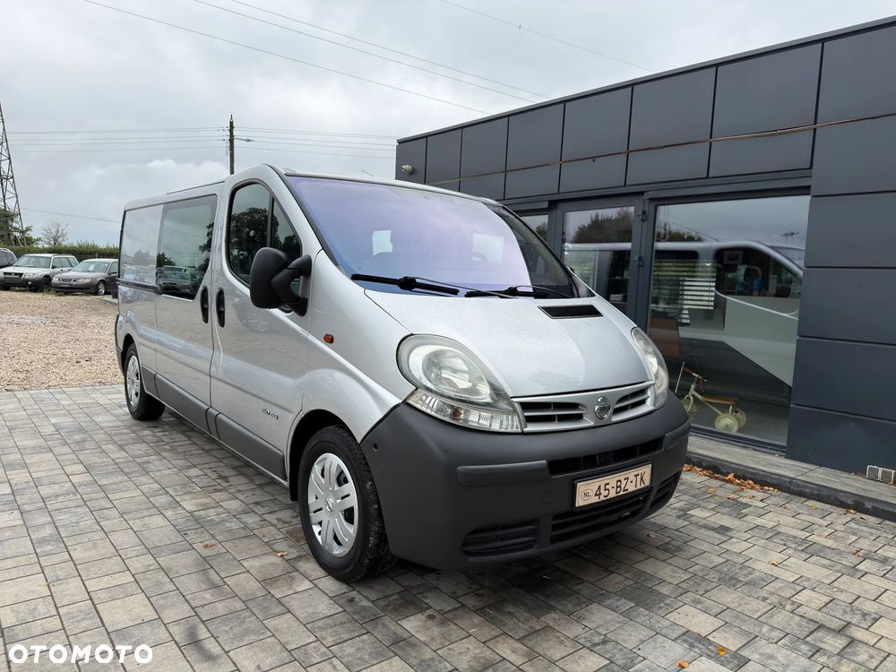 Renault Trafic 2.5 Diesel Brygadówka L2H1 Long Długi 5 Osobowy Klimatyzacja Gwarancja Kredyt - 21
