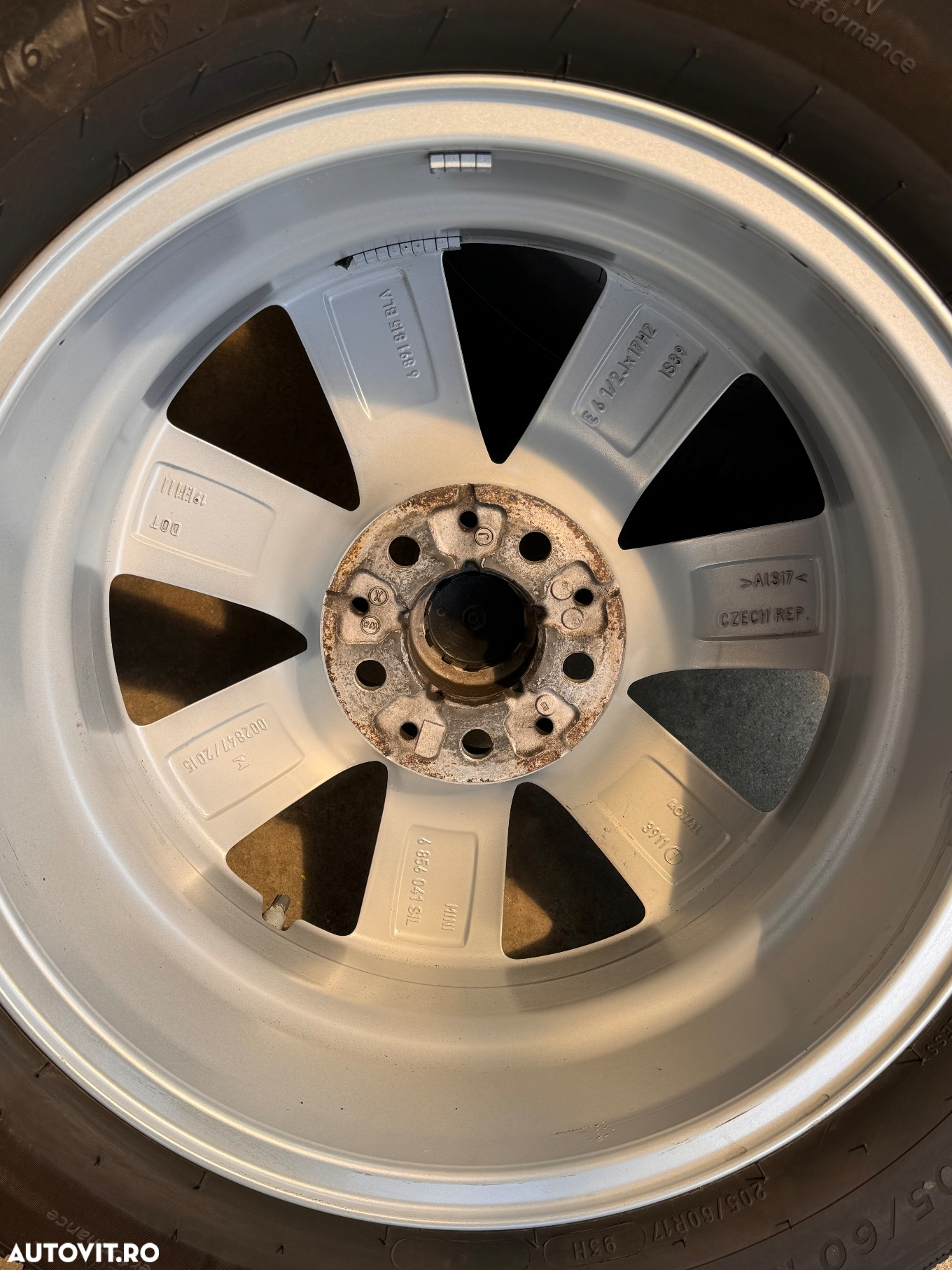 Vând jante originale Mini Cooper Contryman pe 17” cu anvelope de iarnă - 7