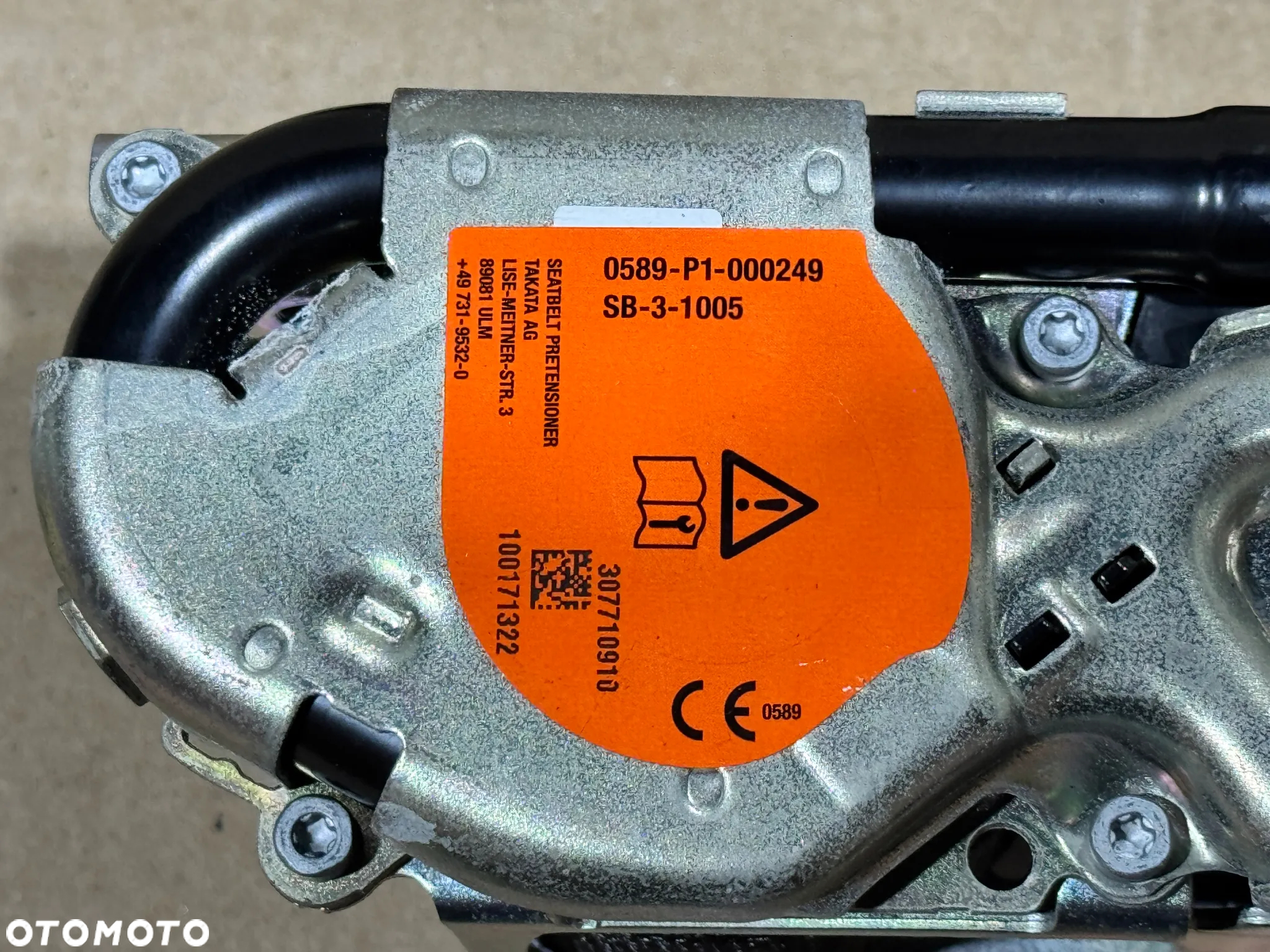 PAS BEZPIECZEŃSTWA PRZÓD PRAWY INFINITI QX30 Q30 308729499228-AF - 4