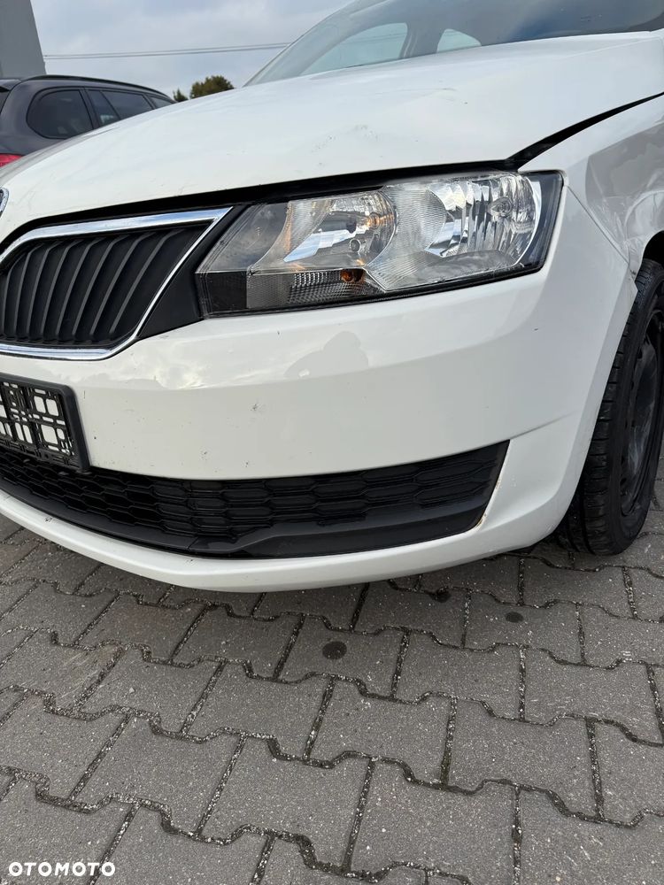 SKODA RAPID LF9E ZDERZAK GRILL PRZÓD PRZEDNI KOMPLETNY - 3