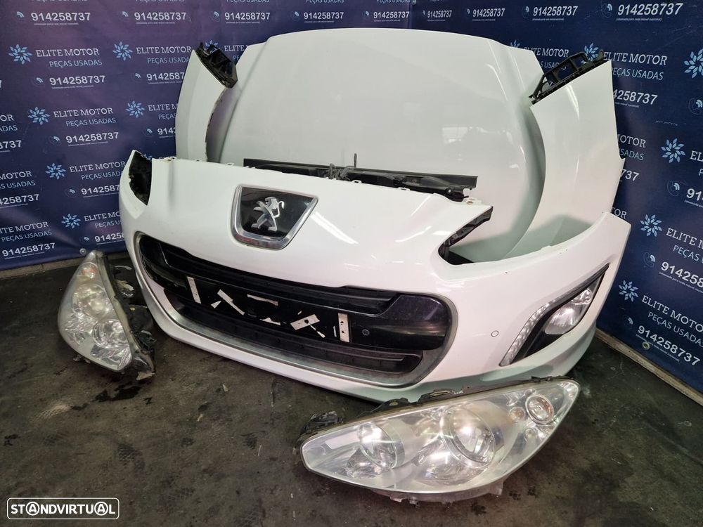 Frente completa usada PEUGEOT 308 1.6 HDI Phase II 2011 capot parachoques oticas guardalamas - 3