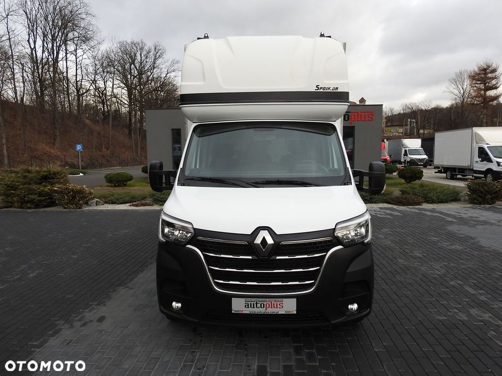 Renault MASTER PLANDEKA 10 PALET WEBASTO TEMPOMAT KLIMATYZACJA LEDY PNEUMATYKA  165KM - 6