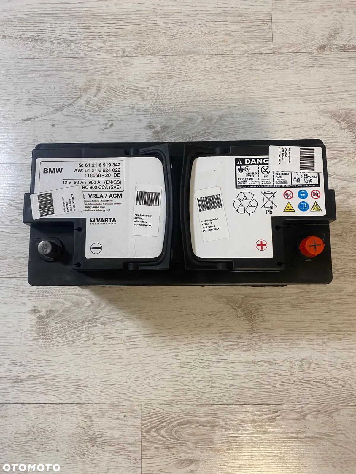 Akumulator agm bmw 90Ah 900a 12V 2024r - 1