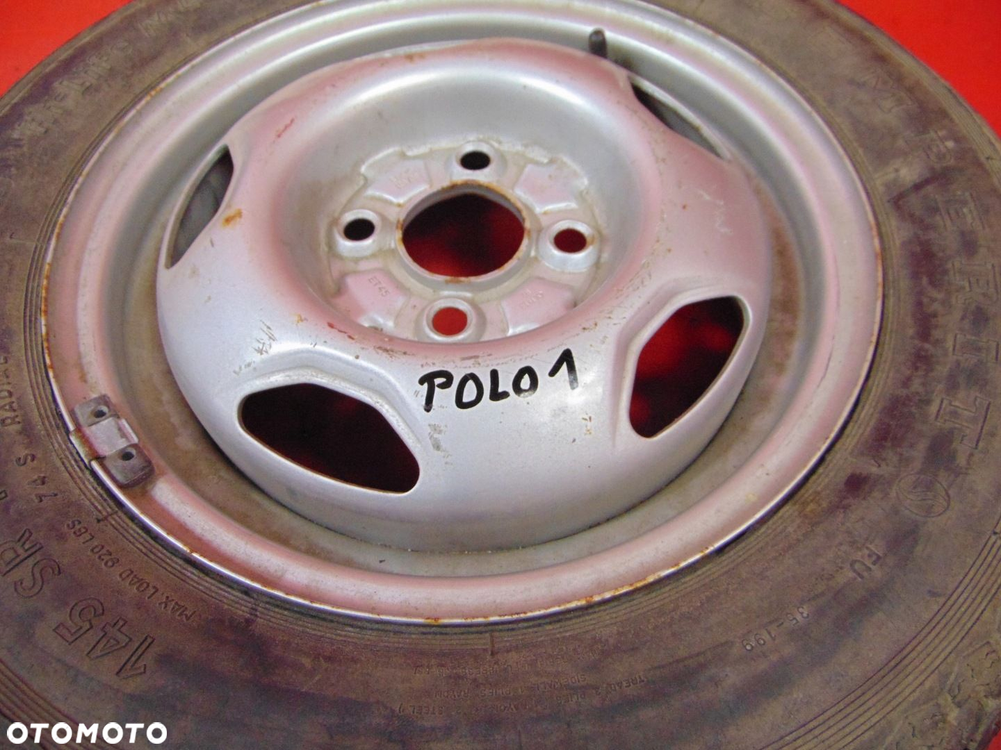 VW POLO 87-94 KOŁO FELGA 13 4x100 4.5J ET45 - 2