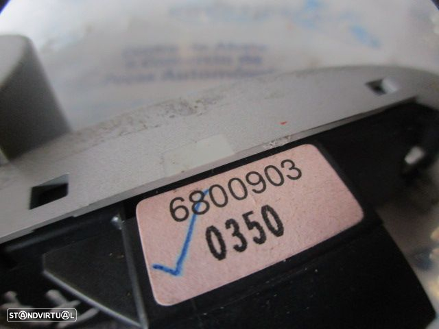 Interruptor 6800903 6800904 MINI COOPER 2002 Volante Botão BUZINAS MINI COOPER 2004 1.4D 75CV 3P PRETO - 5