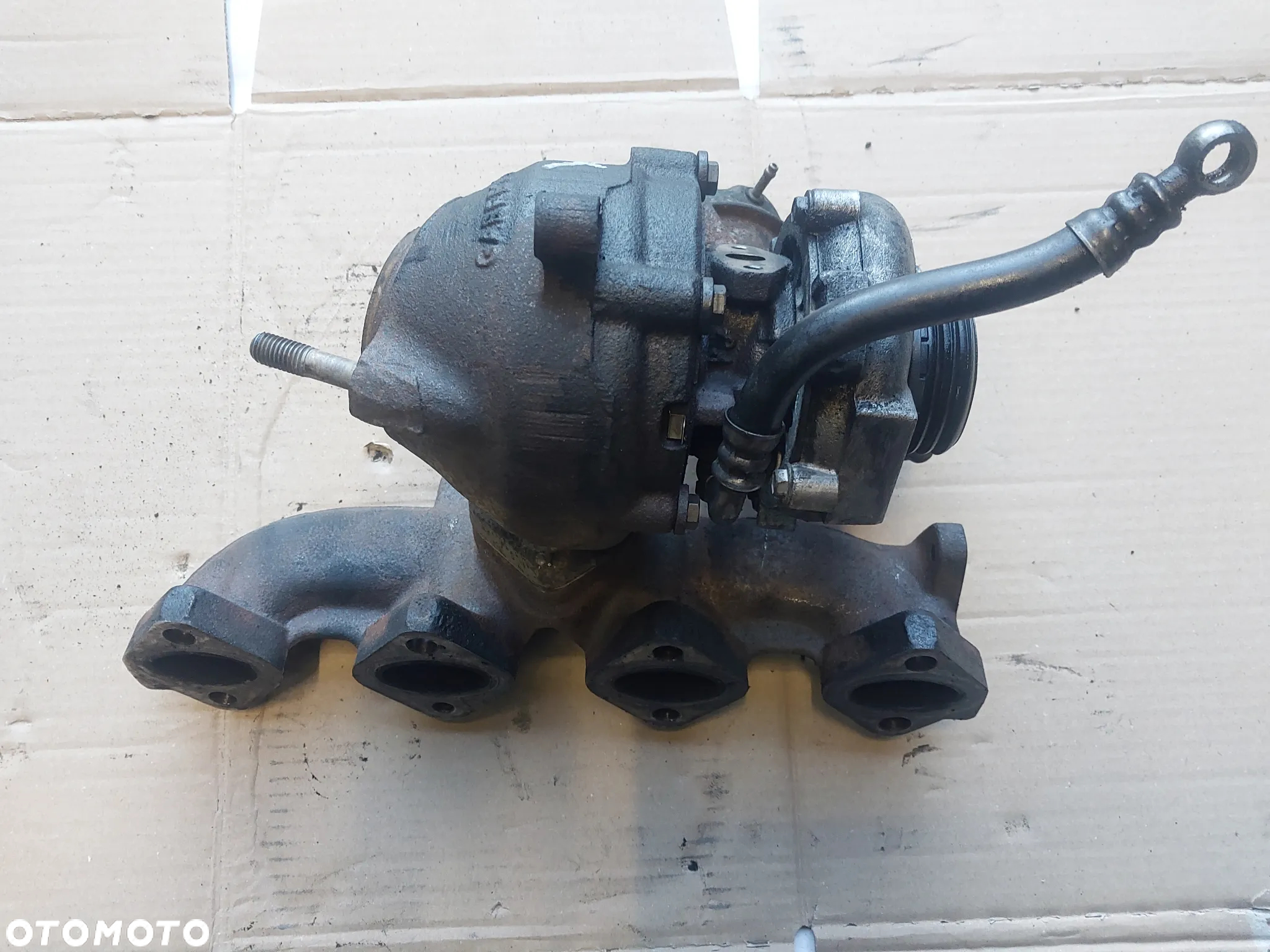 Turbo Turbina Turbosprężarka BMW E81 E87 320D 520d E46 X3 E83 2.0D 150 KM 110 kW Garett GT1749V  7787626D  717478-1 - 7