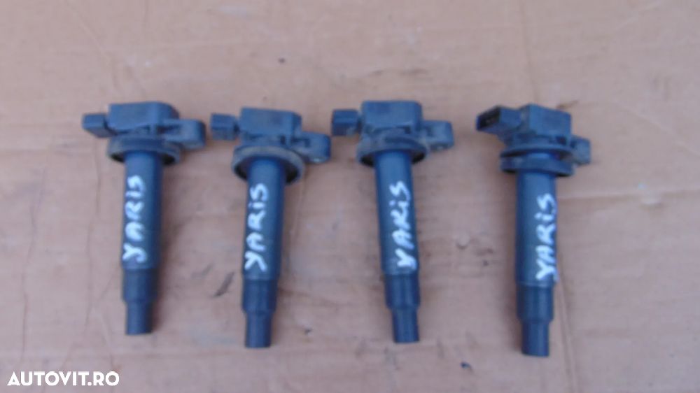 Set Bobine inductie Toyota Yaris motor 1.3 benzina an 2005-2010 cod 90080-19021 - 2