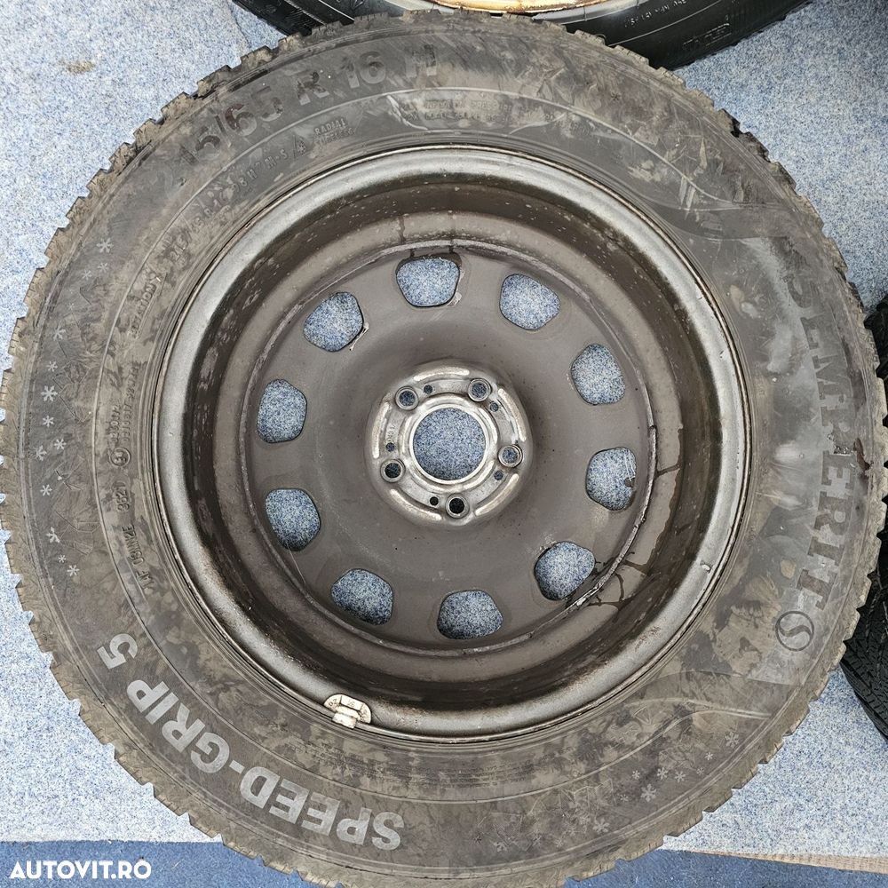 JanteTabla 16'' 5 x 114,3 Dacia Duster+Cauciucuri Iarna 215-65-16''M+S - 7