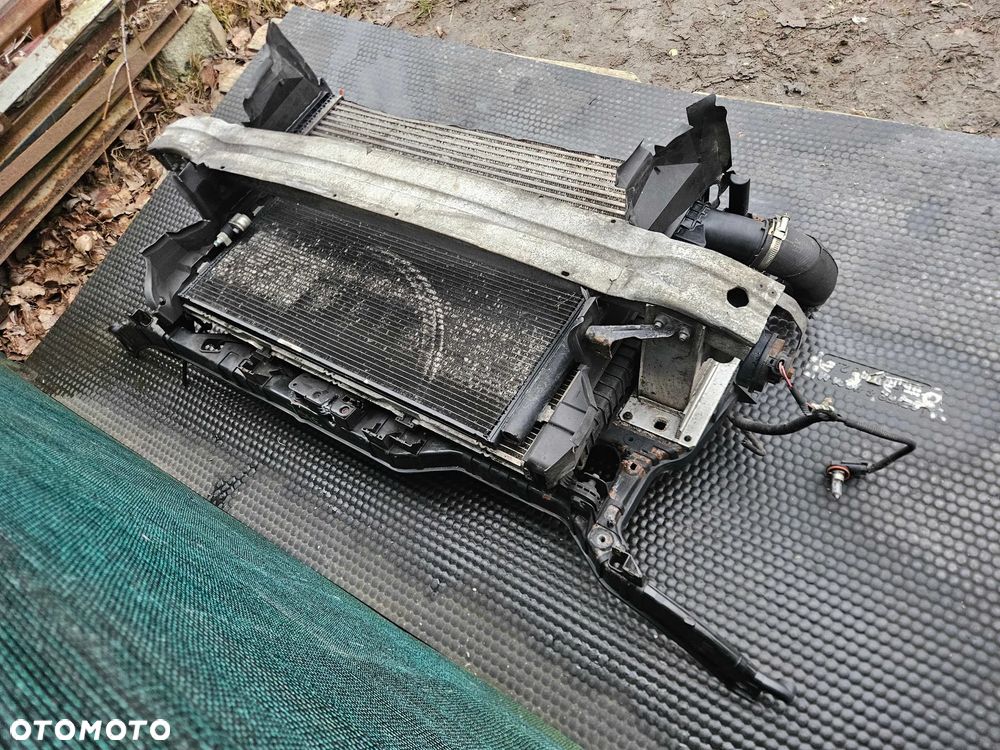 Pas Przedni Wzmocnienie Czołowe Belka Zderzaka Chłodnice Intercooler Wentylator 1.8 2.0 TFSI 2.0 TDI AUDI A4 B8 - 18