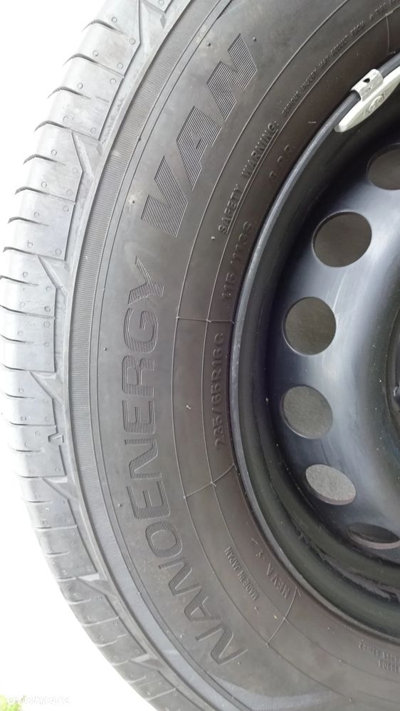 Koła letnie 16'' 5x160 FORD Transit ET60 otwór 65 235/6516 C NÓWKI - 10