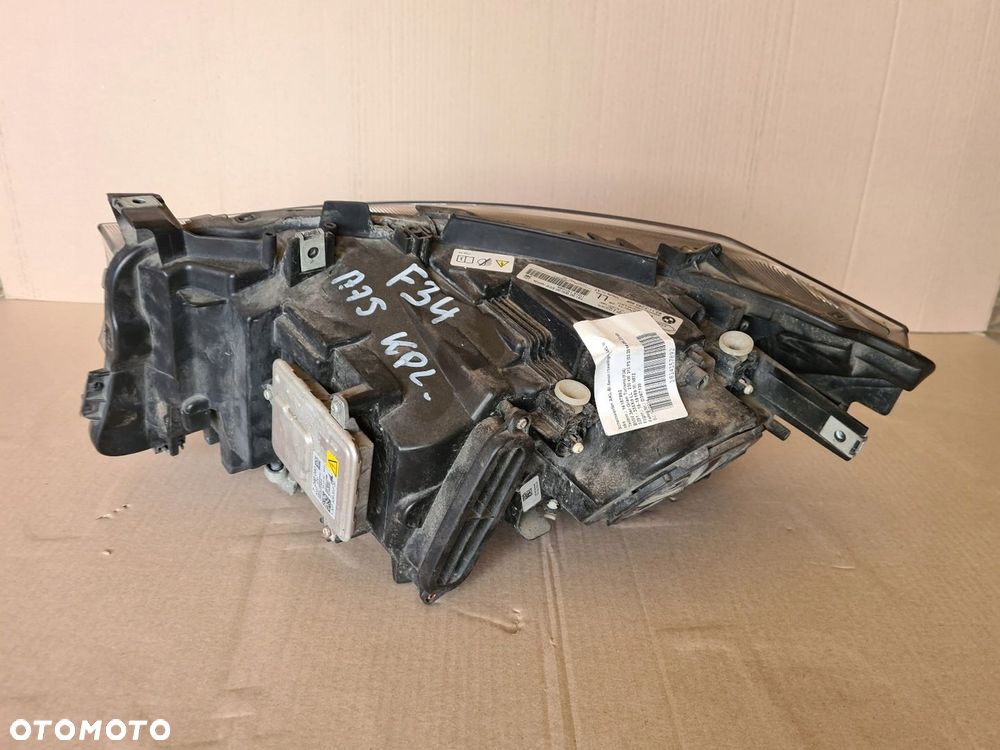 BMW 3GT F34 LAMPA PRZÓD PRAWA XENON SKRĘTNA EU 7285686 - 3