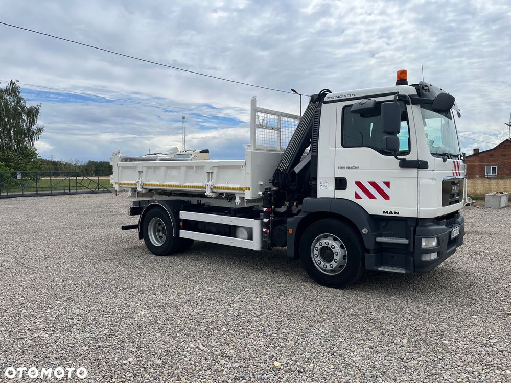 MAN TGM 18.250 EURO 5/ WYWROT 3 STRONY+ HDS HIAB 088/ BORDMATIC - 5