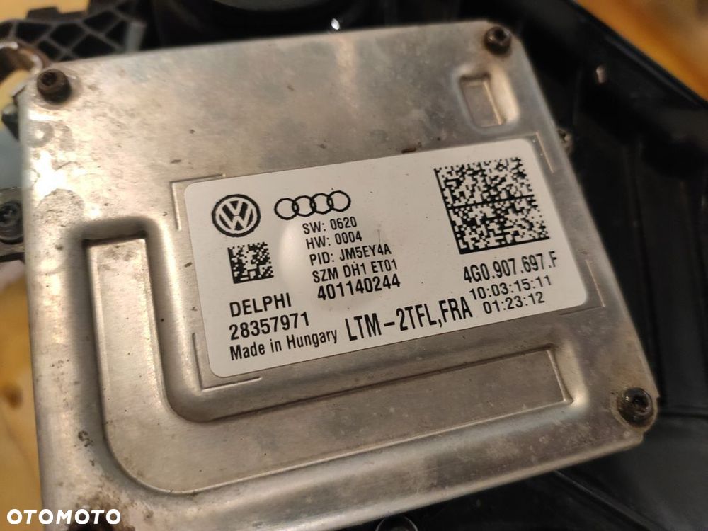 AUDI A7 4G8 LIFT LAMPY PRZÓD FULL LED MATRIX KOMPLETNE LEWA PRAWA ORYGINAŁ - 15