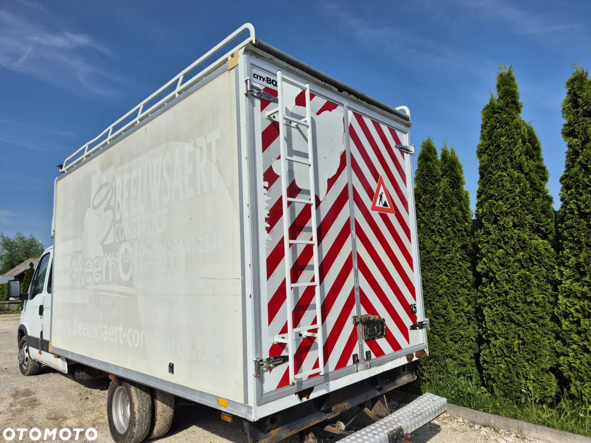 Kontener 8 palet ,bagażnik,  Iveco, Master, Mascott, Ducato ,inne ,stan bdb! - 2