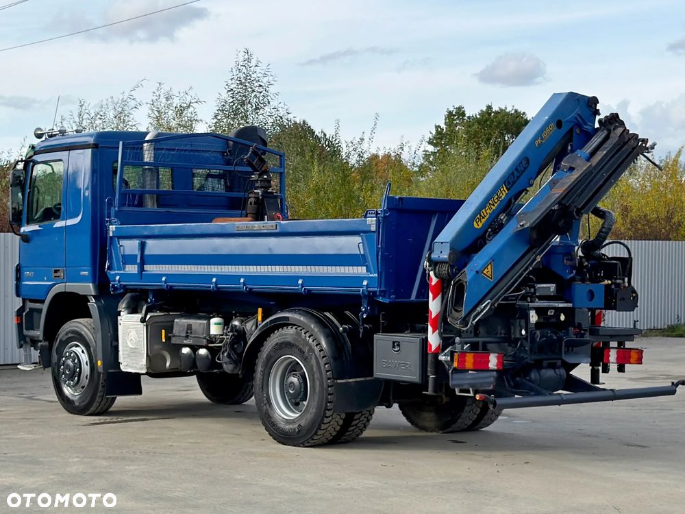 Mercedes-Benz ACTROS 1841 * PALFINGER PK 10501 + PILOT * 4x4 * STAN BDB - 7