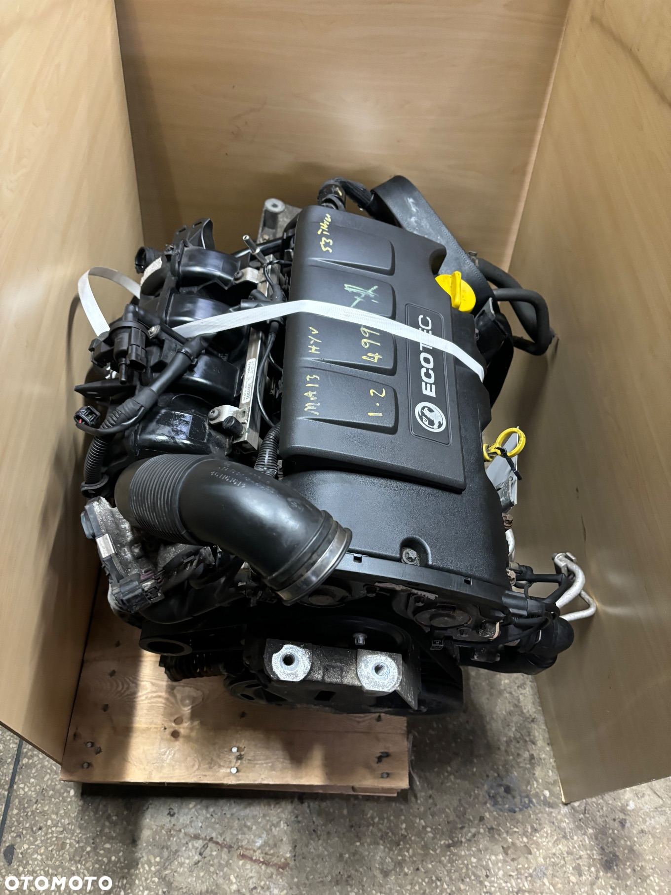 Silnik KOMPLETNY Z OSPRZETEM OPEL CORSA 1.2  A12XER przebieg 51 tys - 4