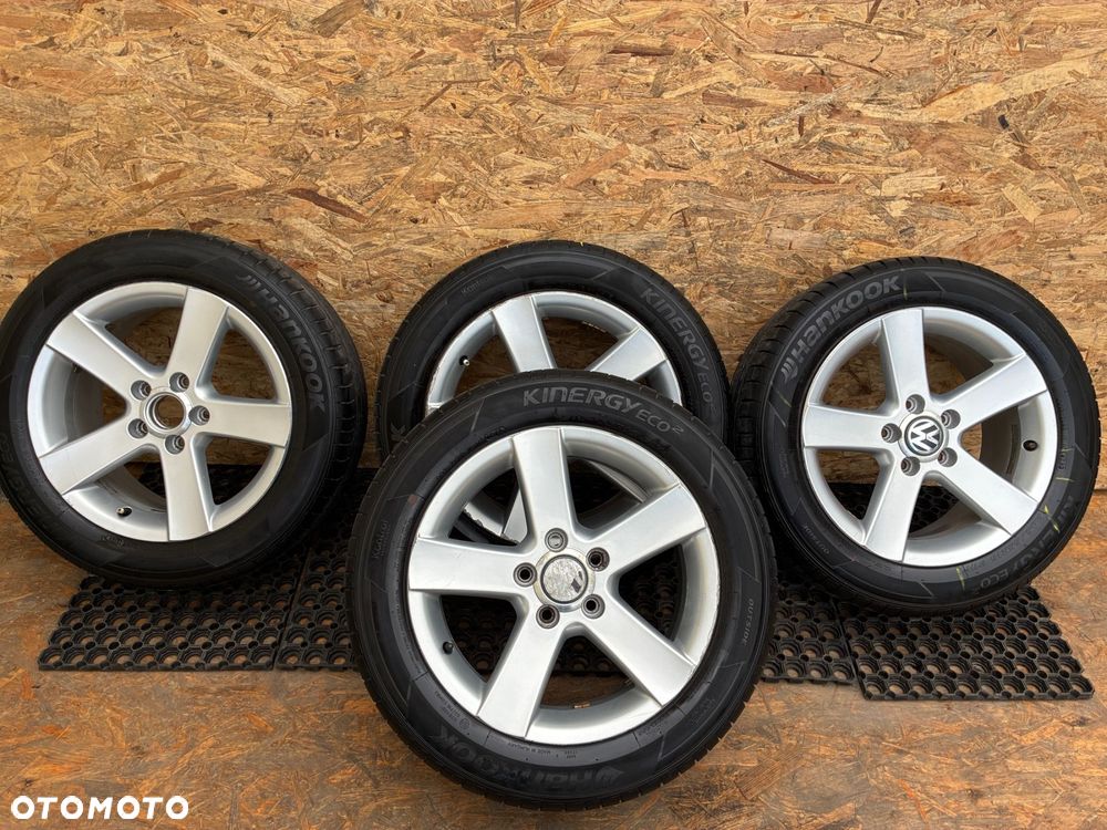 PASSAT B5 7JX16 FELGI ALUMINIOWE OPONY X4 5X112 ET37 FI. 57,1MM 3B0601025T - 1