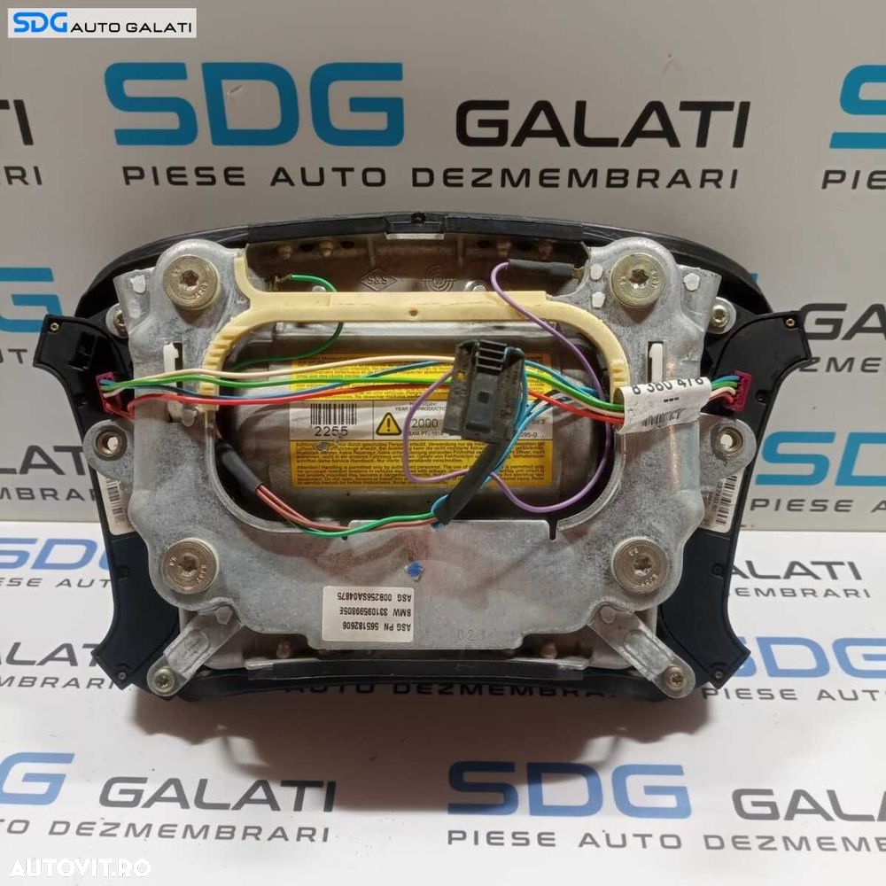 Airbag Volan Modelul cu Comenzi BMW Seria 5 E39 Facelift 1995 - 2003 - 4