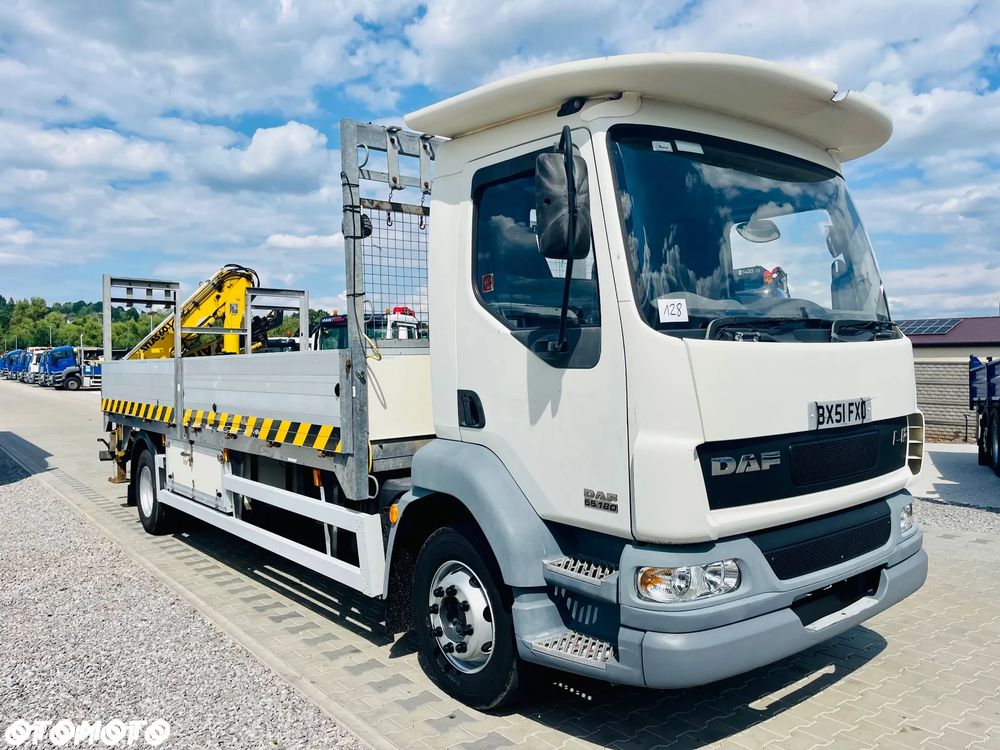DAF DAF DAF LF CF 55.180 / 13 ton DMC / 104 tys km !!! / HDS żuraw dzwig kran Krane - 3