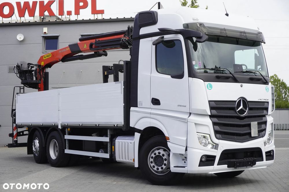 Mercedes-Benz Actros 2545 MP5 / 90 tys. km / HDS Palfinger PK 18.001L SLD A / oś skrętna / 3 szt._259267 - 11
