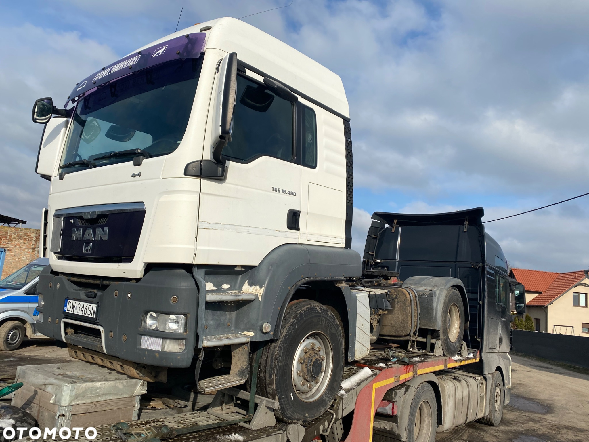 Kabina MAN TGS budowlana sypialna 8x8 8x6 8x4 6x4 6x6 4x4 HydroDrive - 15