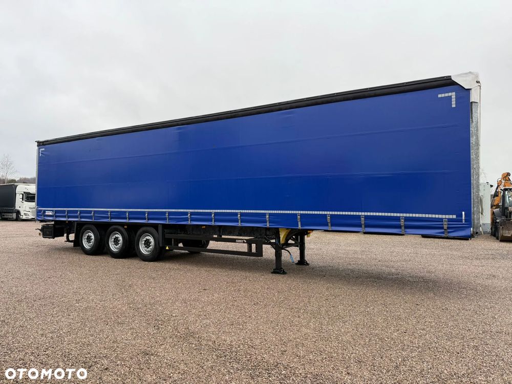 Schmitz Cargobull / FIRANKA / OSIE SCHMITZ / OŚ PODNOSZONA / SUPER STAN - 5