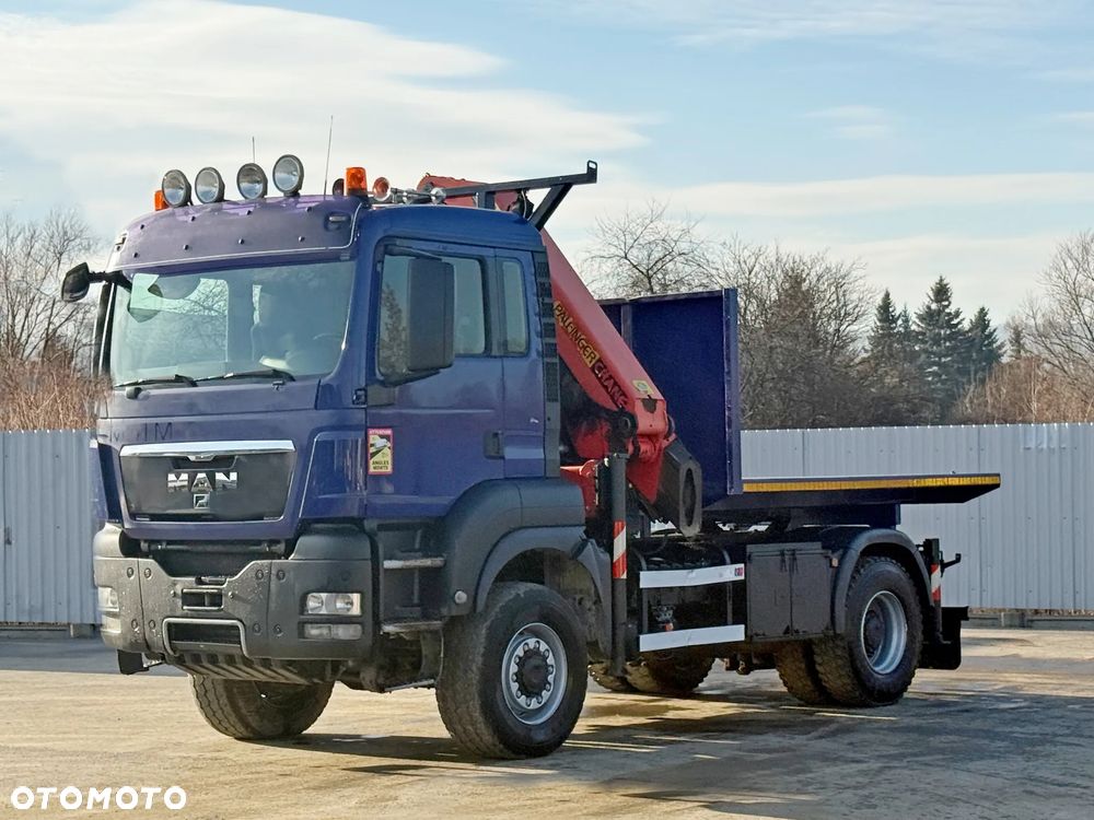 MAN MAN TGS 18.480 * Ciągnik siodłowy * PK 29002 + NACZEPA * 4x4 * STAN BDB ! - 12