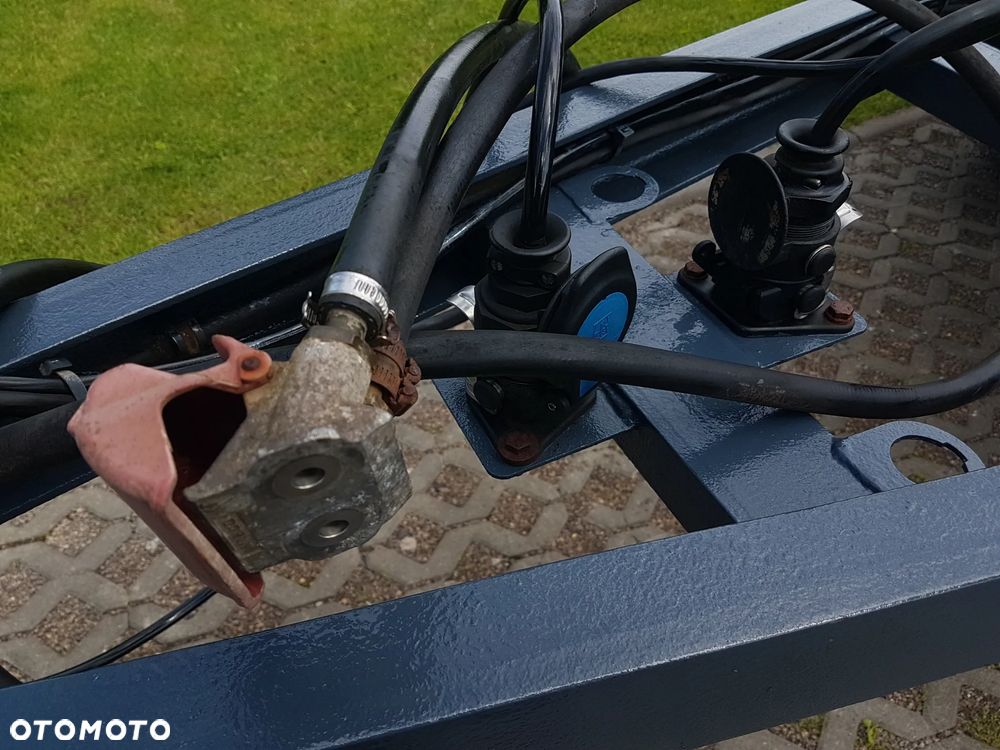 Zaslaw D-659 DO KONTENERÓW HAKOWCA POD KONTENERY 2 OSIE BLIŹNIAKI RESORY - 7