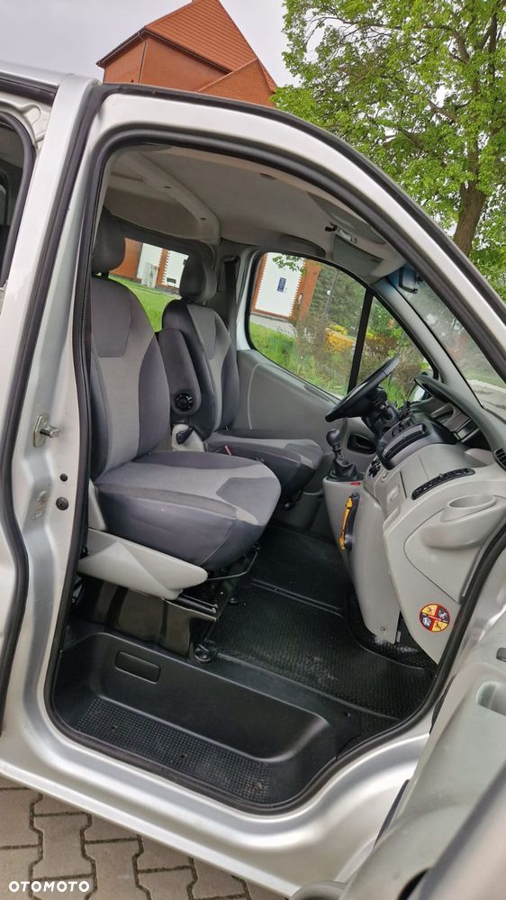 Renault TRAFIC L2H1 Długi Klima Elektryka Navi Tempomat Dubel Kabina 6os Brygadówka - 22