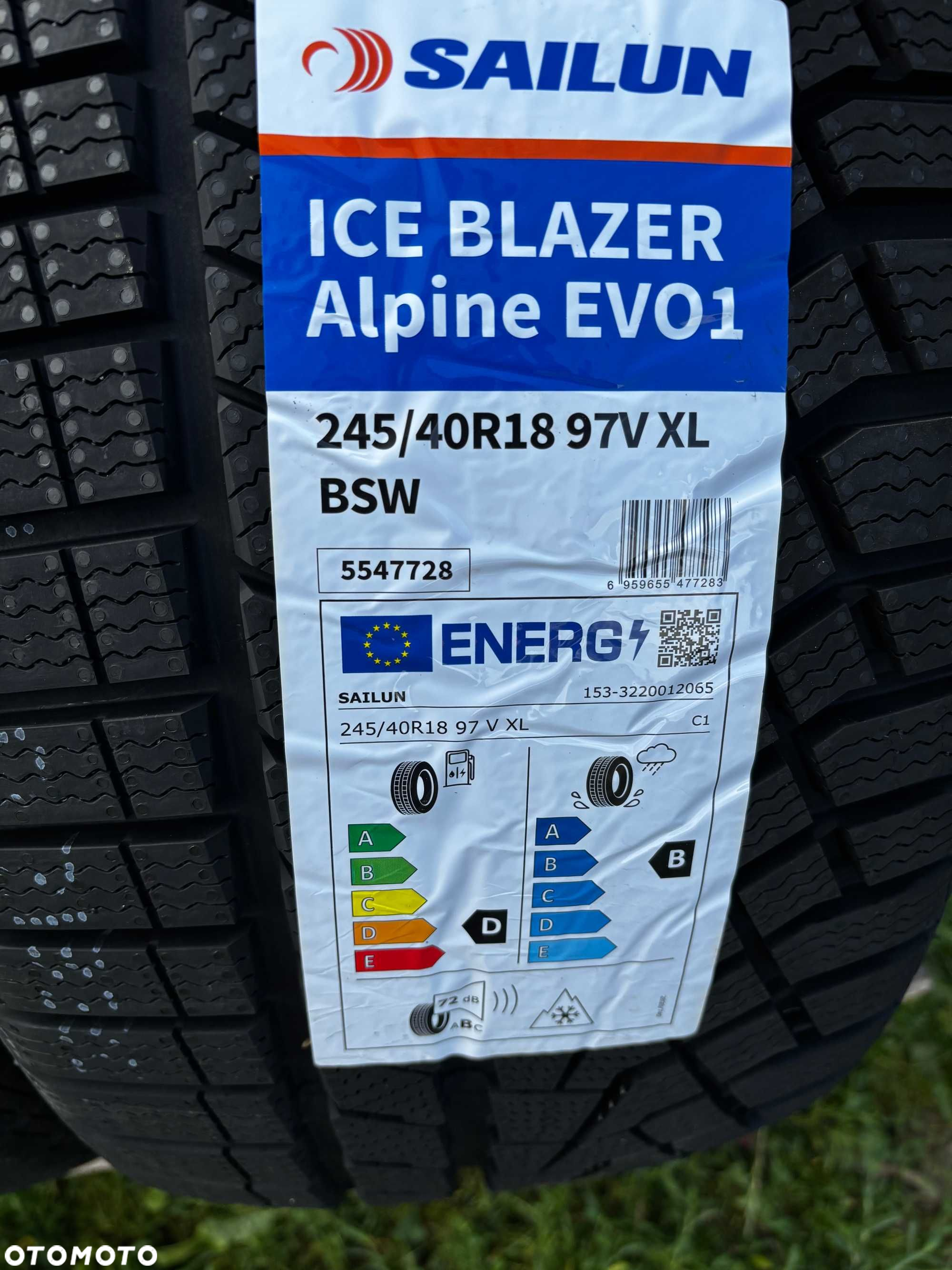 Okazja opony zimowe 245/40R18 97V SAILUN ICE BLAZER ALPINE EVO1 2025r. - 2